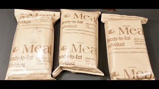 1999-2000 MRE Marathon 3 in 1 US Military Ration Pack Review Lime Skittles Y2K M&Ms Vintage Pt 2