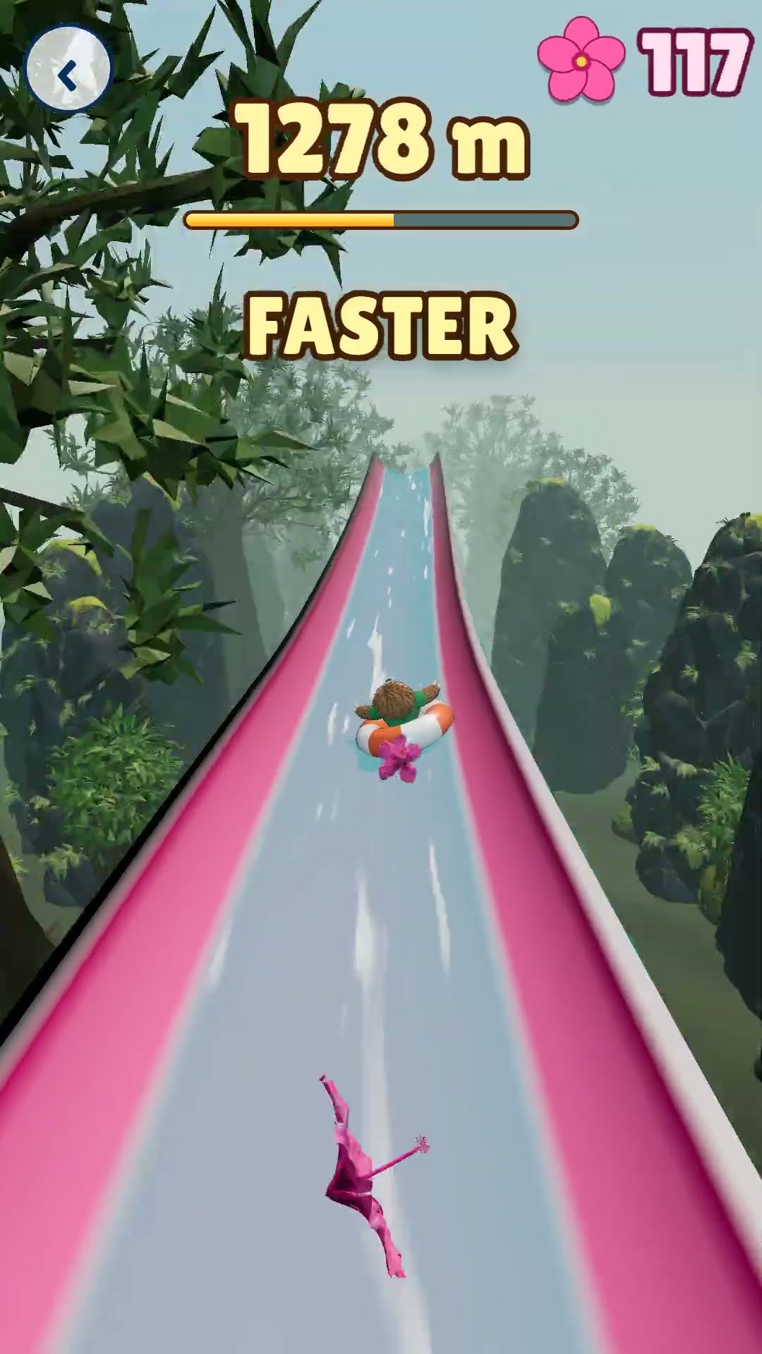 New Slide: Waterfall Canyon | Sloth Splash