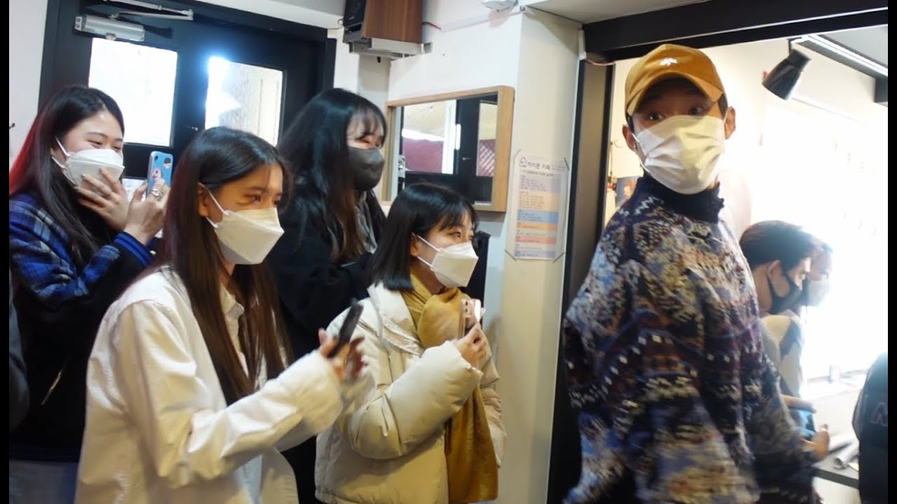 I met an Korean Actor at a Fan Cafe! | iamkimninja 