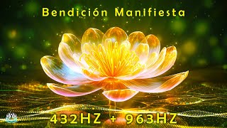 SPIRITUAL FREQUENCY 963 HZ+ 432 HZ | ATTRACT PEACE, WEALTH AND BLESSINGS MANIFEST WITHOUT LIMIT