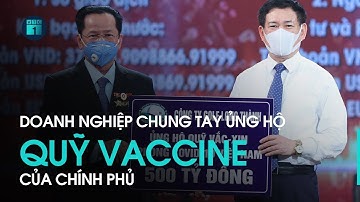 Doanh nghiệp chung tay ủng hộ Quỹ vaccine Covid-19 của Chính phủ | VTC1