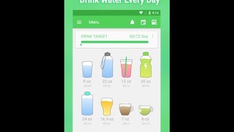 Water Drink Reminder