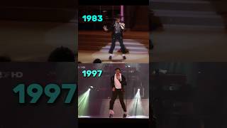 MICHAEL JACKSON HISTORY TOUR 1997 LIVE ANKLE BREAKER VS MOTOWN 1983 BILLIE JEAN LIVE 😯❤️