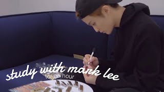 study with mark lee for 1 hour   lo-fi music 🌻 nct study motivation #5