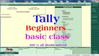 tally tutorial in hindi | tally | tally erp 9 | tally course | tally for beginners tally tutorial