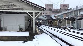 E655系回送福島駅発車
