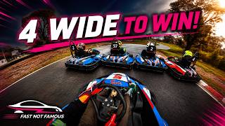 Damp race carnage!! | A1 Supa Karts Bendigo