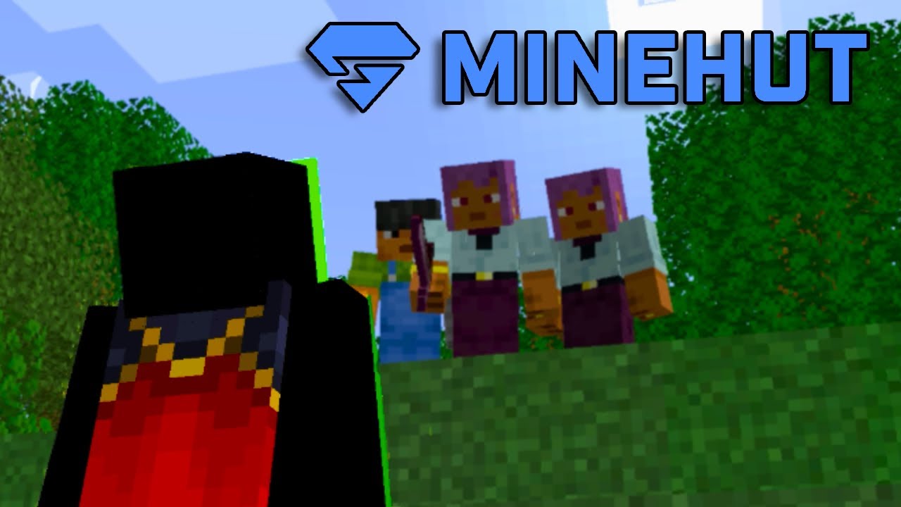 Joining random minehut servers...