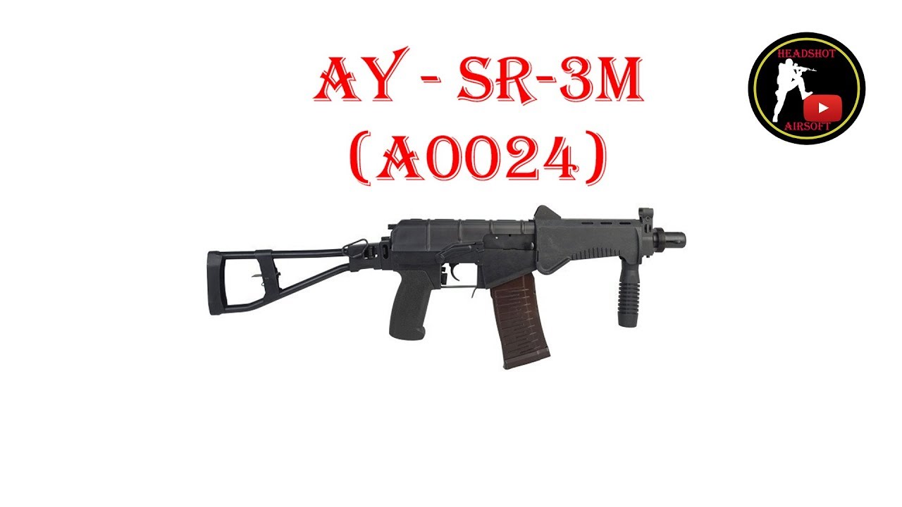 [ОБЗОР] AY - СР-3М SR-3M A0024 AEG airsoft (страйкбол)