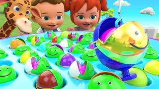 Little Babies & Animals Cartoon Fun Play Fishing Toys | Learning Numbers 1-10 for Children Kids 3D Little Babies & Animals Cartoon Fun Play Fishing Toys | Learning Numbers 1-10 for Children Kids 3D