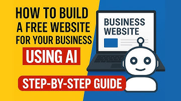 How to Build a Free Website Using AI (Step-by-Step Guide)