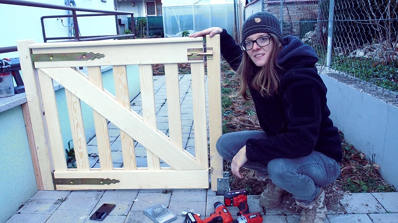 Installing a garden door
