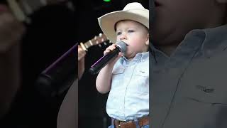 Baby Chris Stapleton Sings “Tennessee Whiskey” Live  Too Cute to Handle #subscribe #tennesseewhiskey