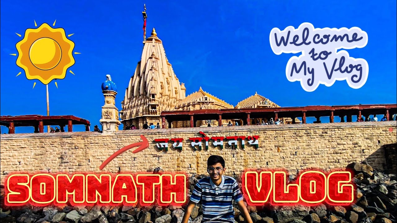 Somnath temple vlog || India's 1st jyortiling || somnath beach ⛱️🏖️ || khushal virani's vlogs ||