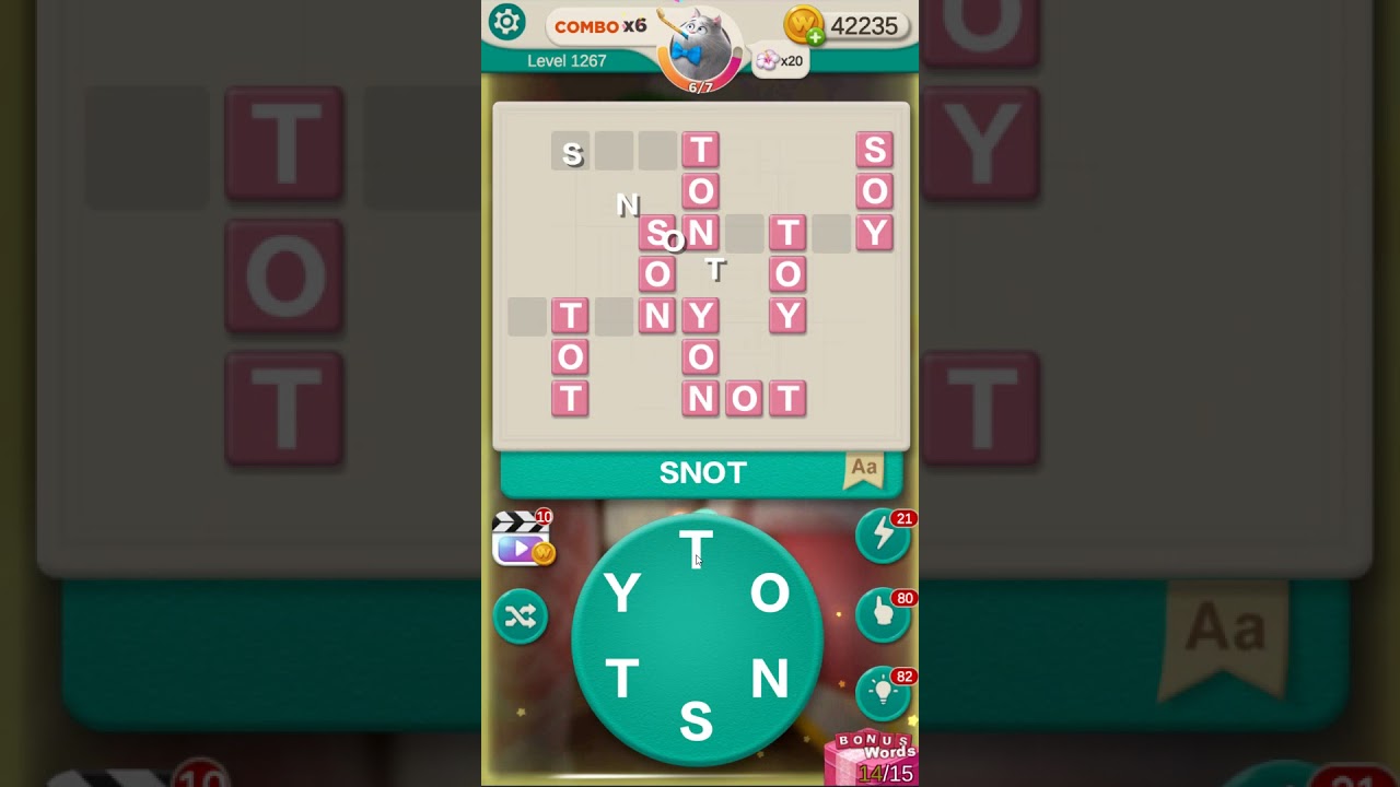 WORD VILLAS level 1267