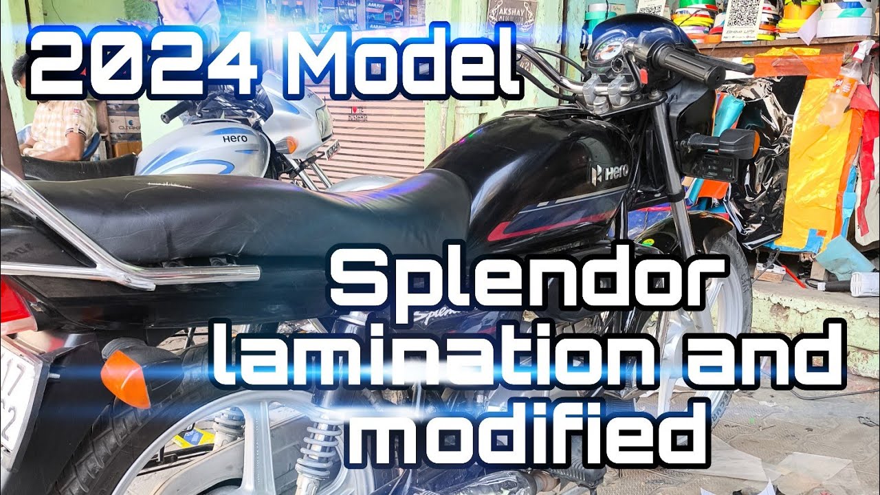2025 Hero SPLENDOR Wrapping Video And Wrapping Teach 