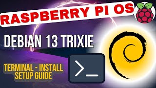 Manually Install Raspberry Pi OS Trixie (Debian 13) Using Terminal