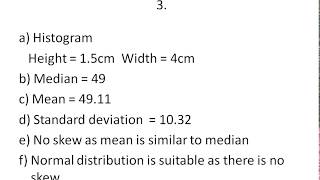 S1 unofficial mark scheme edexcel 2017
