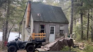 RESCUING A NEGLECTED OFF GRID CABIN