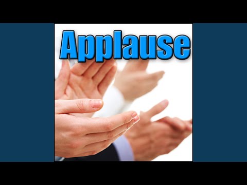 Applause - Indoor: Medium Crowd in Theater, Audience, Theatre Applauding & Clapping Crowds, Dr....