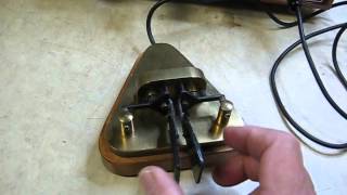 Vibroplex Brass Racer EX-1 Keyer/Paddle