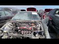 Honda Crx junkyard run