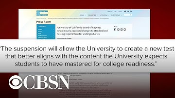 University of California system eliminates standardized tests