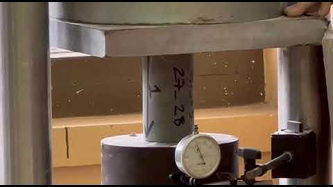 Unconfined Compression Test for Hardrock (UCS)