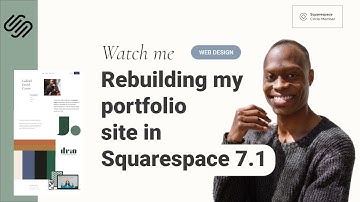 Rebuilding my portfolio website using Squarespace 7.1 and ChatGPT (timelapse)