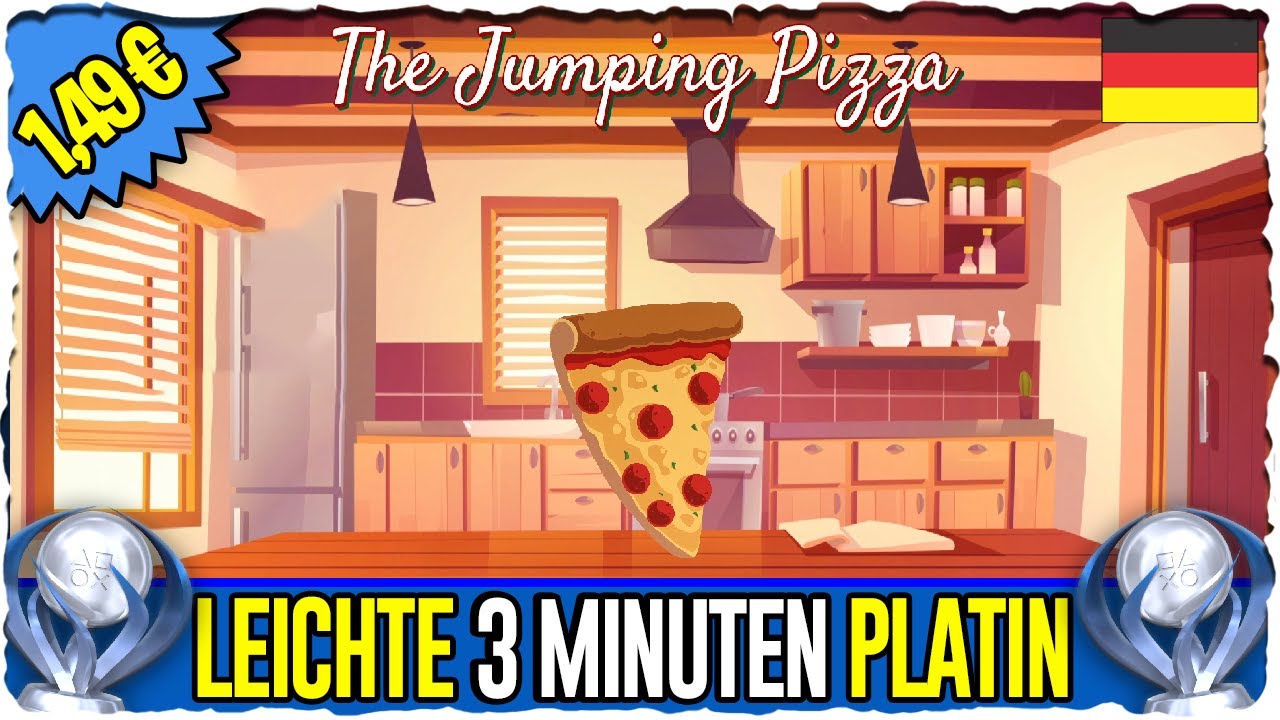 THE JUMPING PIZZA | PS4 & PS5 🏆 Super leichte Platin in 3 Minuten