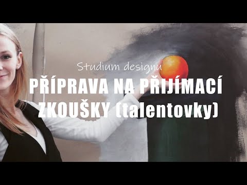 Studium designu na ČVUT - #1 - Jak jsem se připravovala na přijímací zkoušky?