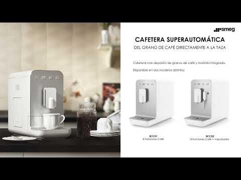 Cafeteras SuperAutomáticas Smeg BCC01 & BCC02 / Novedad 