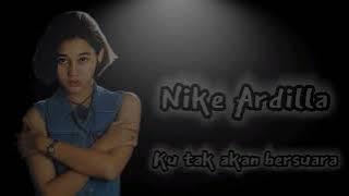 Nike Ardilla - ku tak akan bersuara backing track solo gitar