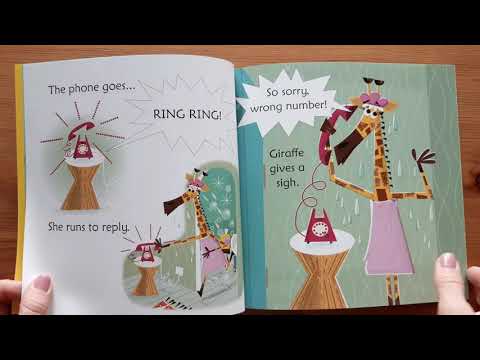 Giraffe in the bath - Usborne