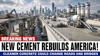Full America's New Cement Could Help Rebuild the Country Stronger Than Ever News