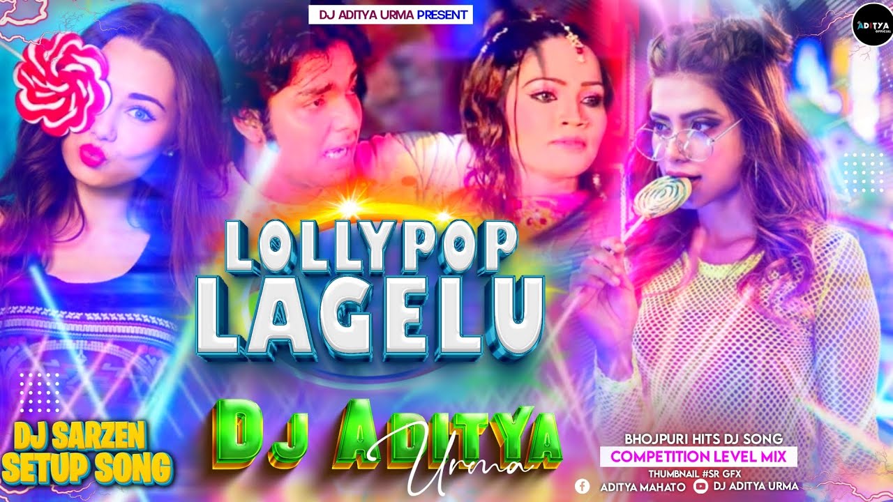 Dj SarZen Setup Song 2025 💀 !! Lollypop Lagelu 🍭 !! Competition Style Mix !! Dj Aditya Urma