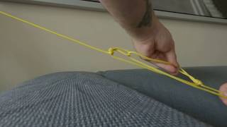 Tarp rope pulley