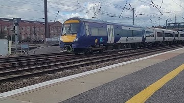 Northern class 170 leaving Doncaster with a 2 tone!