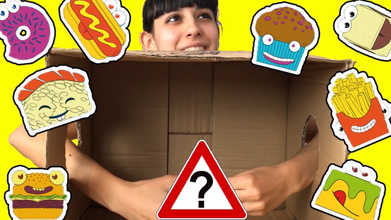 COSA C'E' NELLA SCATOLA?! - What's in the box Challenge PAFFY YUMMY EDITION!!!