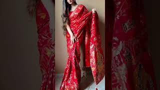 Karwa Chauth Special  🌸 | Latest Trendy &amp; Beautiful Party Wear Saree  ✨ #shorts​ #fashion​ #saree​