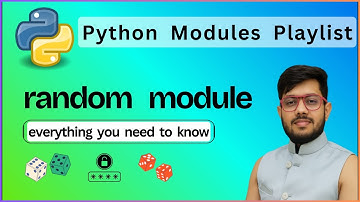 Python random Module | Generate Random Numbers, Shuffle, & More | Python Tutorial