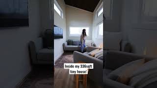 Inside My 336sqft Tiny House! #shorts