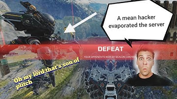 cheater using Invader in war robots game