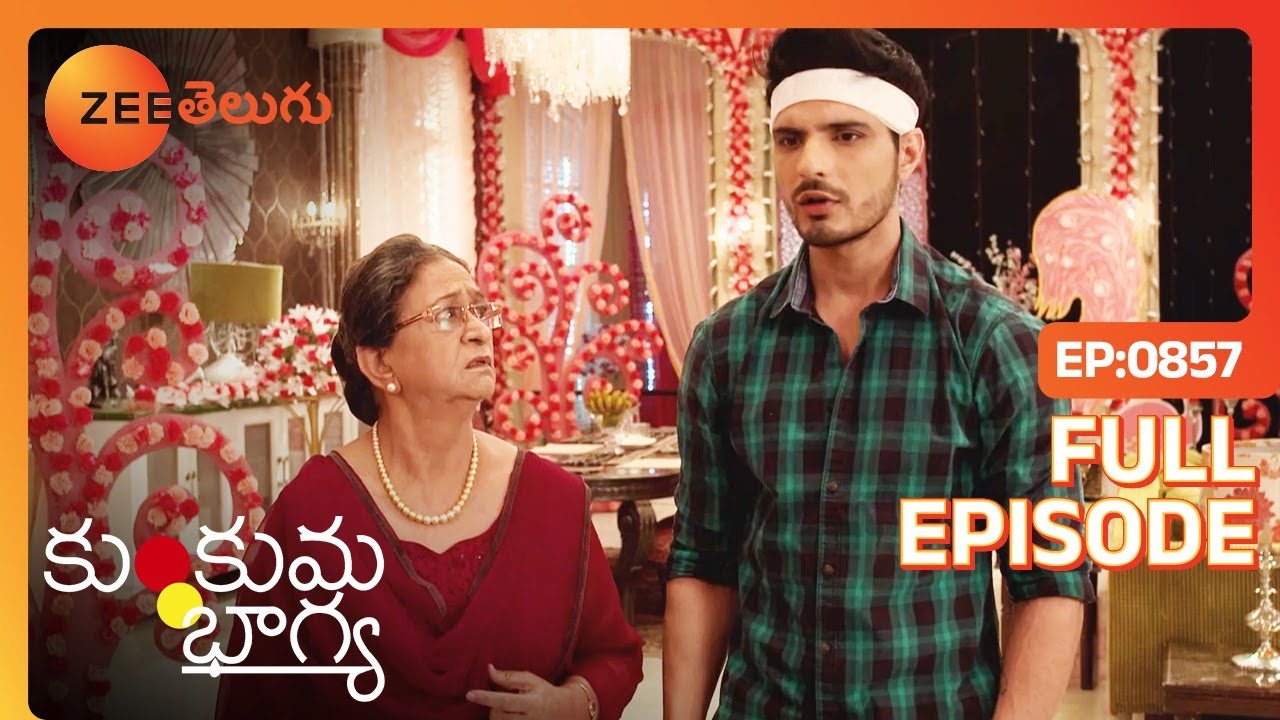 EP 857Кумкум Бхагья - Индийское телешоу телугу - Же Телугу