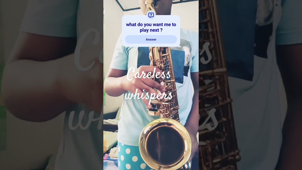 Careless whispers ( tutorial for 1000 subs)