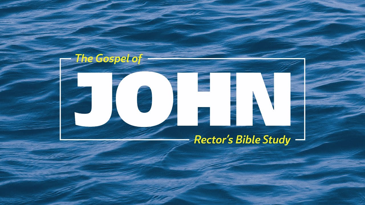 Nov. 15 | Rector's Bible Study | Ep. 9 of The Gospel of John - YouTube