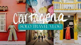 cartagena colombia travel vlog  exploring as a solo female traveler!