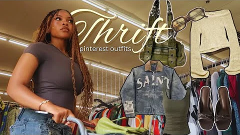 thrifting my *DREAM* WARDROBE (try on haul￼)