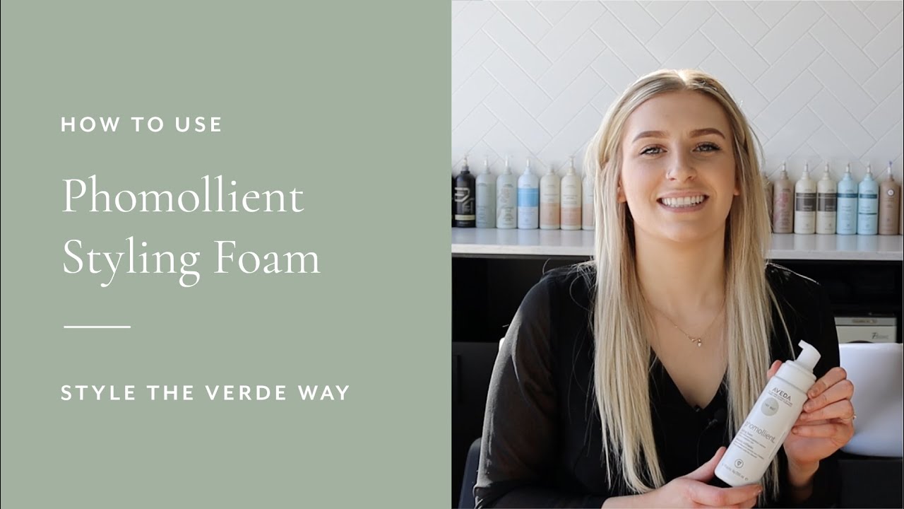 How To Use Phomollient Styling Foam Style The Verde Way YouTube