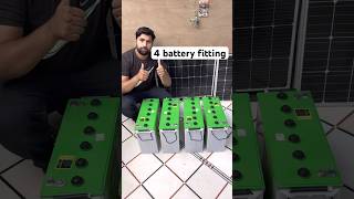 AC Chaane Walla inverter battery fitting #shorts #shorts